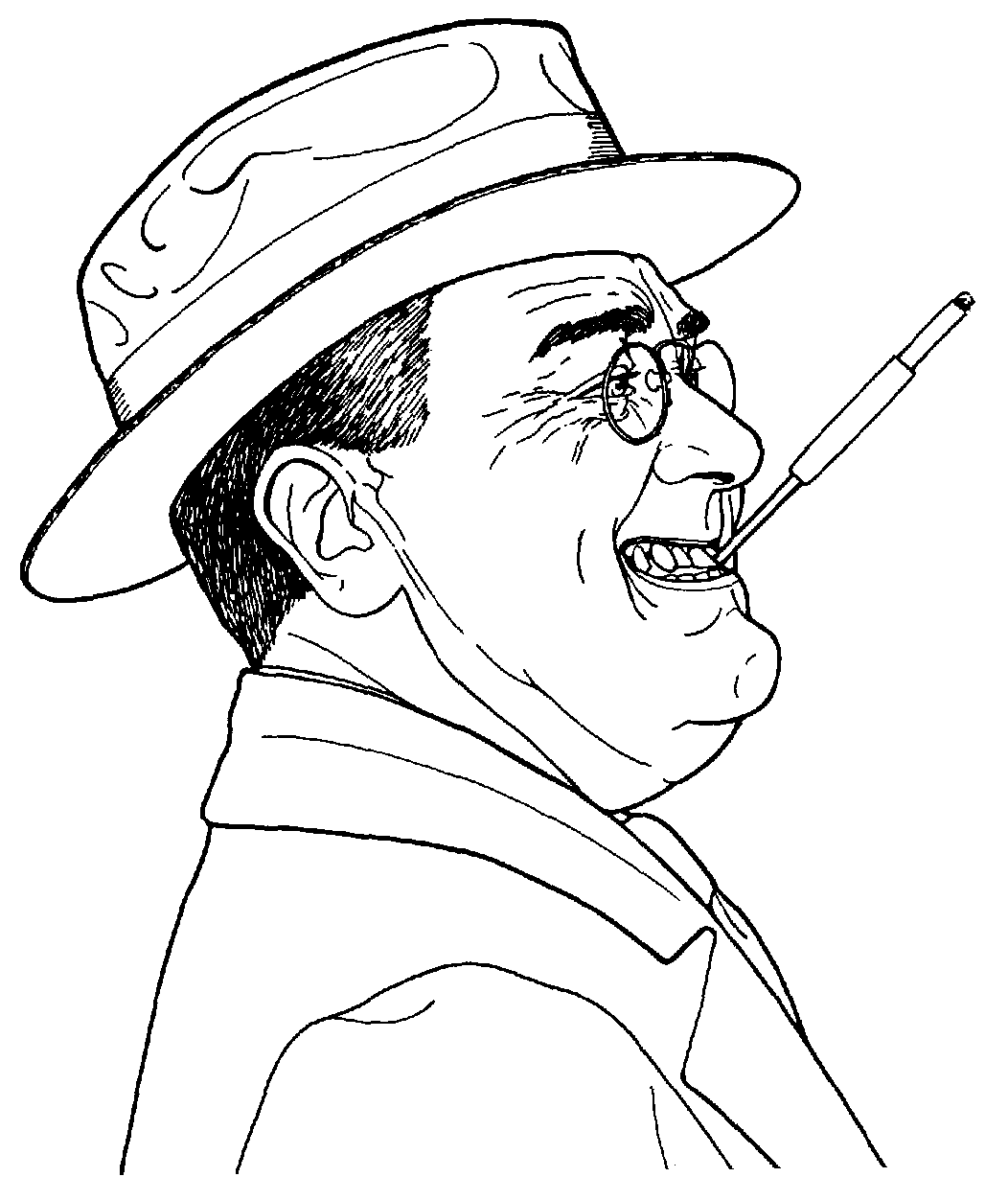 Politician clipart animated. Fdr cartoons main page