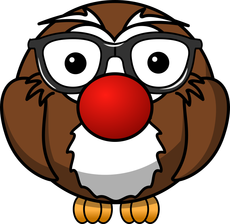 Our first adaption of. Nose clipart owl