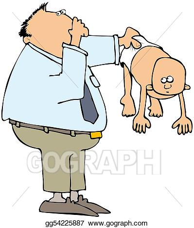 Diapers stock illustration gg. Nose clipart stinky