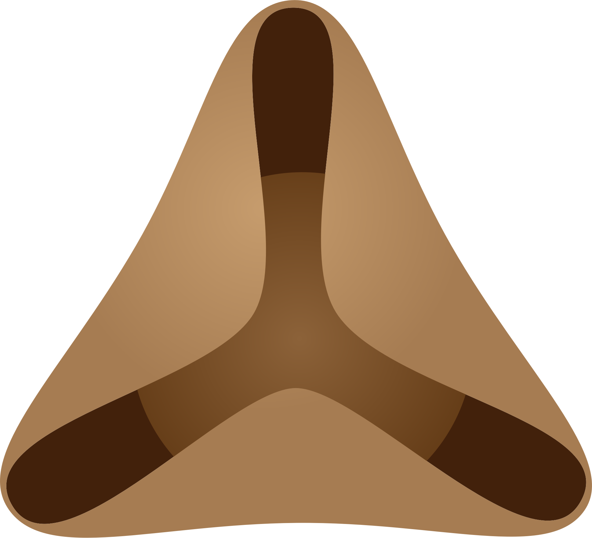 nose clipart triangle nose