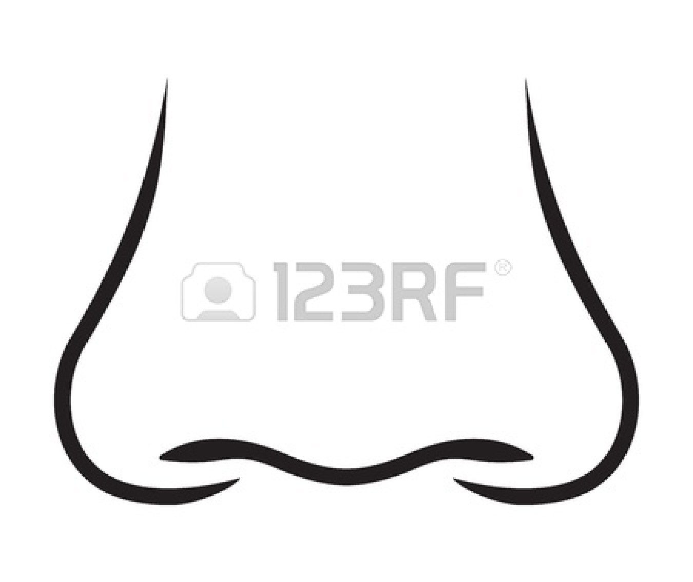 Nose clipart vector. Children stock panda free