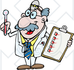 note clipart doctor's