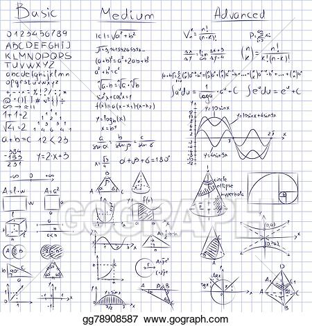 Note clipart math note. Eps illustration notes vector