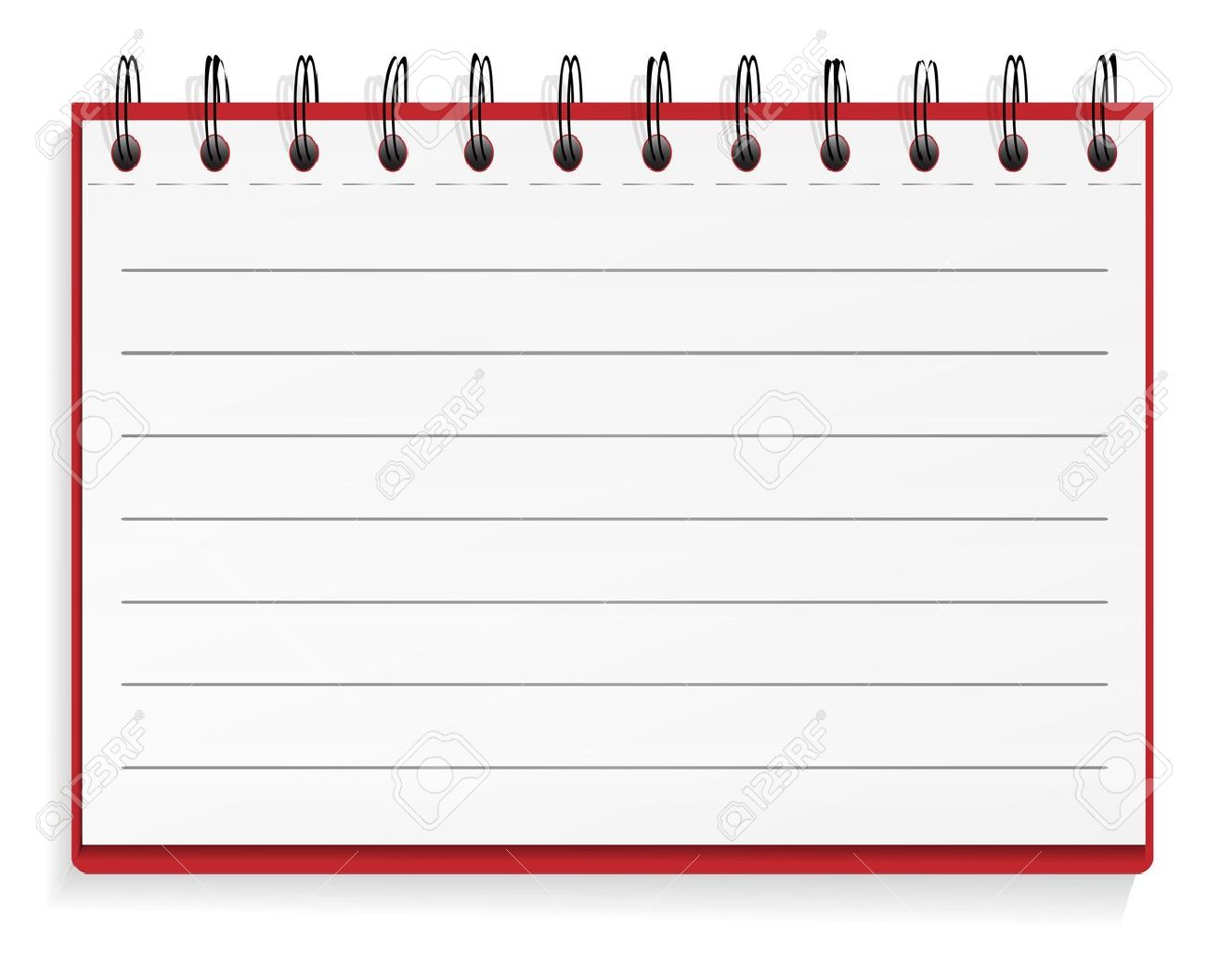 notepad clipart notepaper