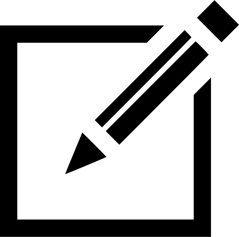 note clipart pencil icon