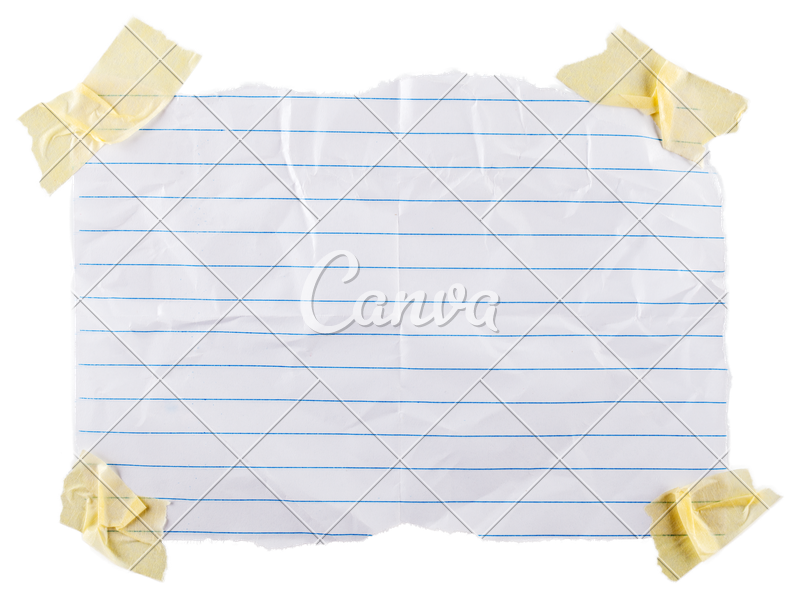 report clipart paper note