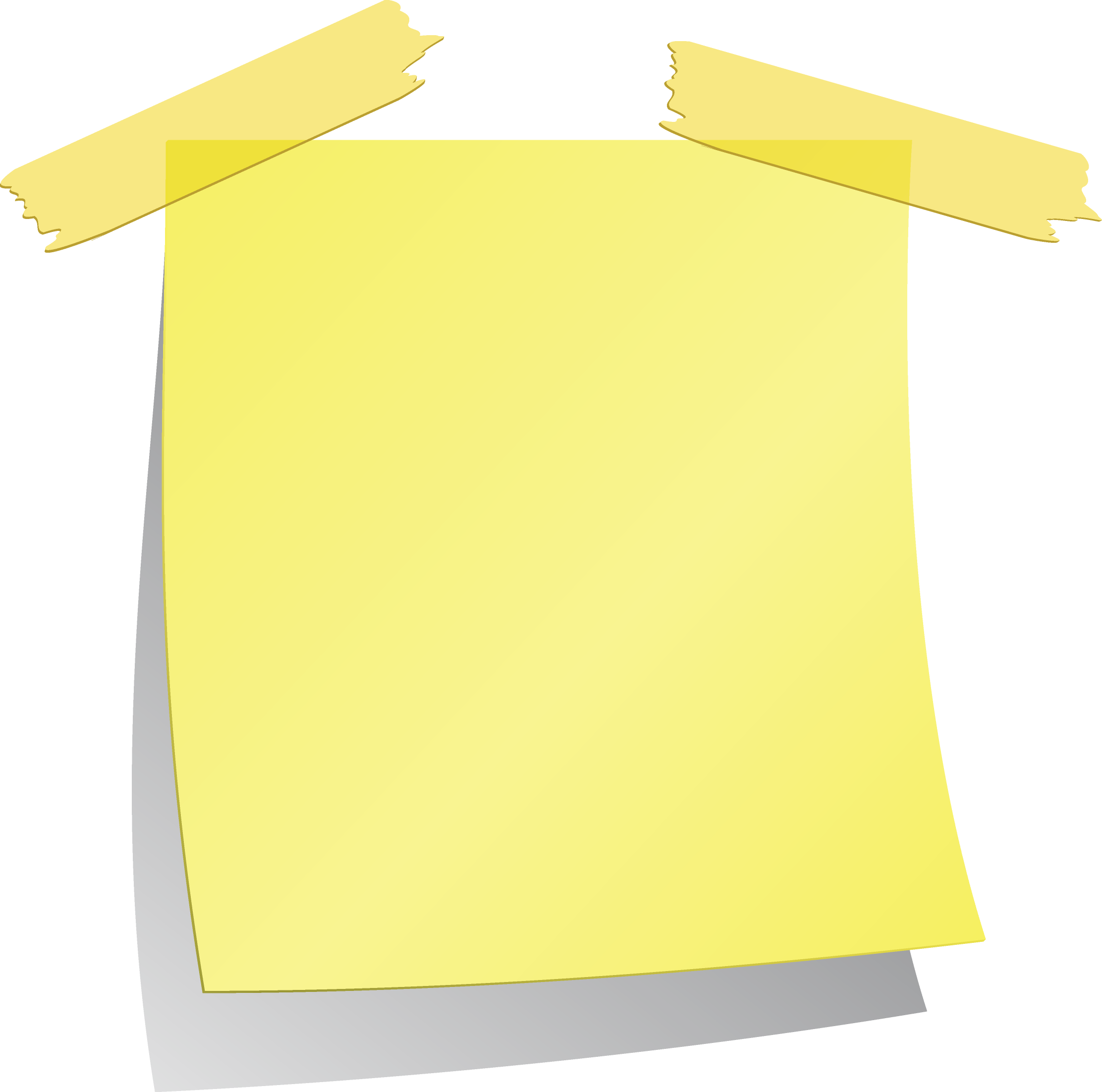 Note clipart posted note. Sticky notes png in