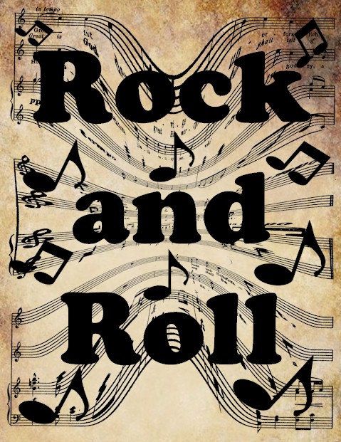 note clipart rock and roll