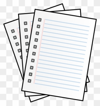 note clipart school notes