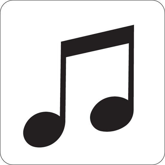 notes clipart small music notes