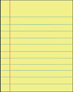 Note clipart yellow lined paper. Best photos of template