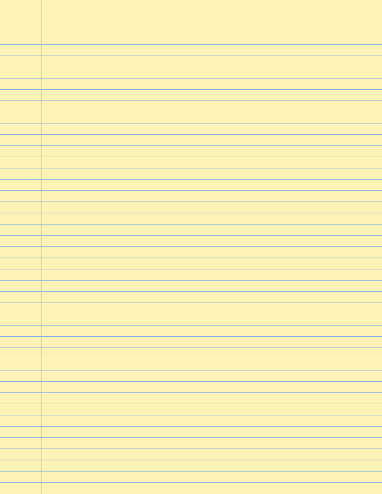 . Note clipart yellow lined paper