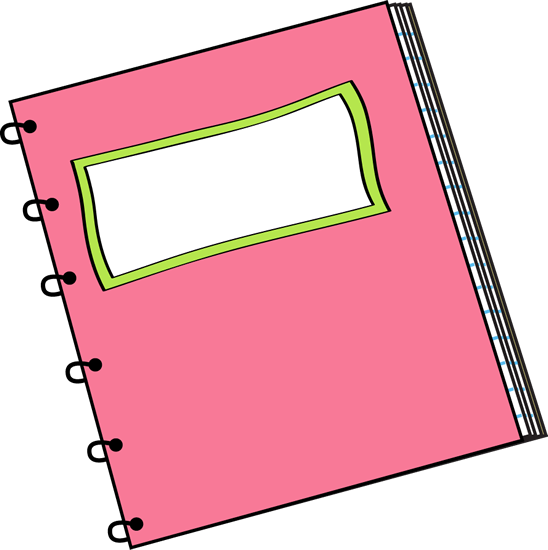 notepad clipart note book
