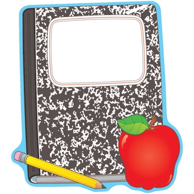 notebook clipart compostion