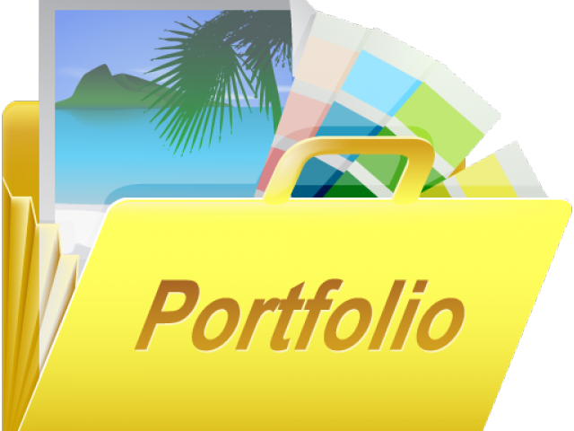 notebook clipart portfolio