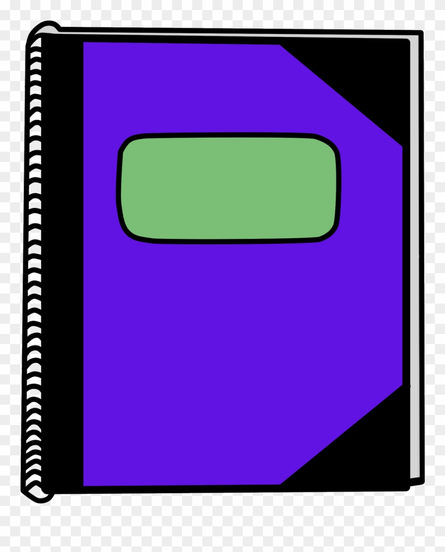 notebook clipart rectangle thing