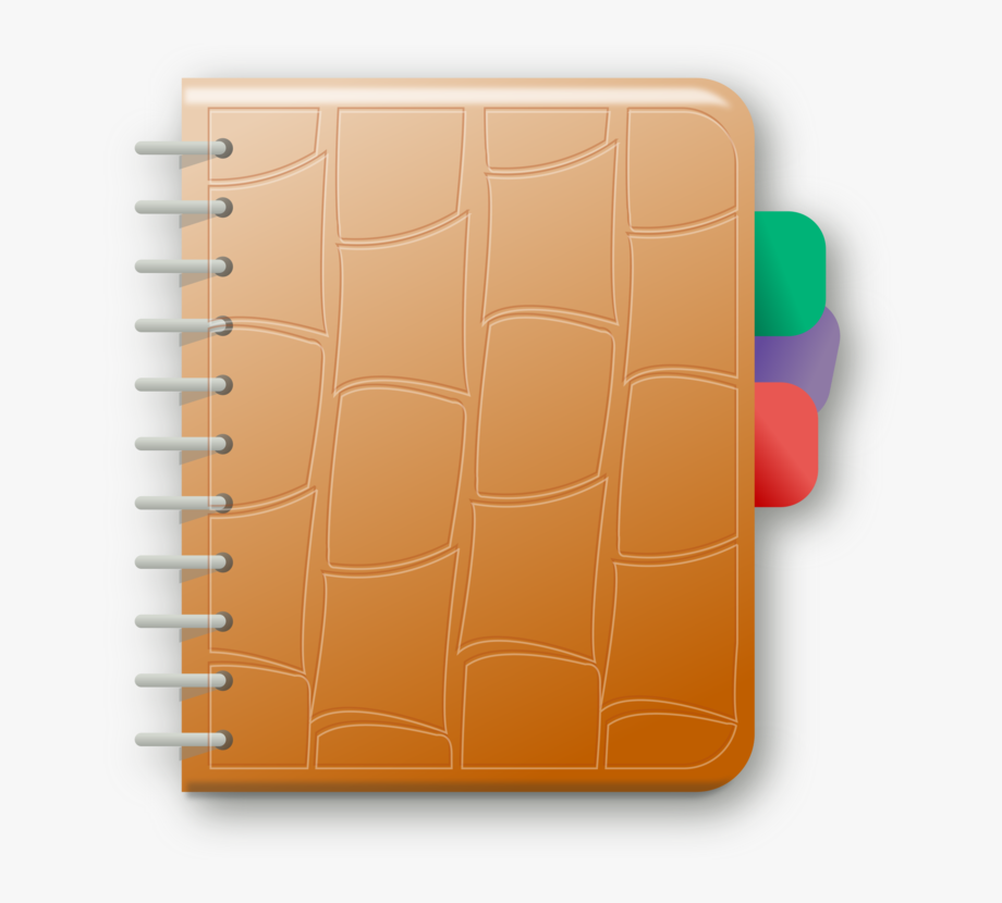 notebook clipart school agenda