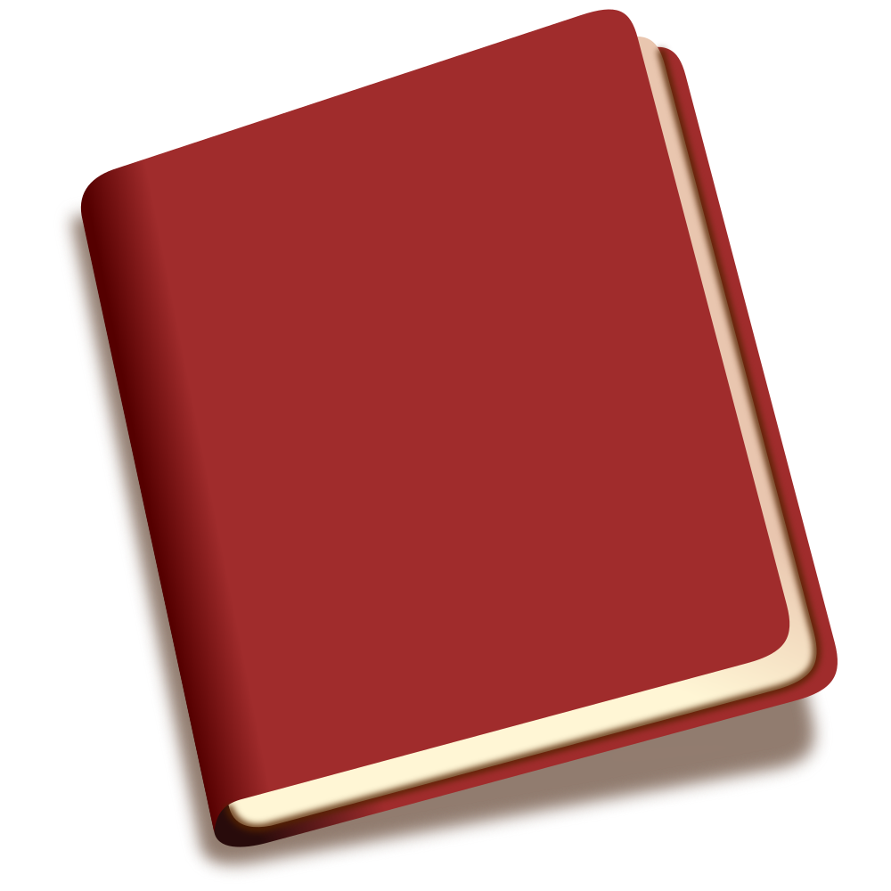 notebook clipart square book