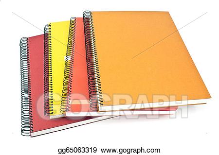 notebook clipart stack notebook