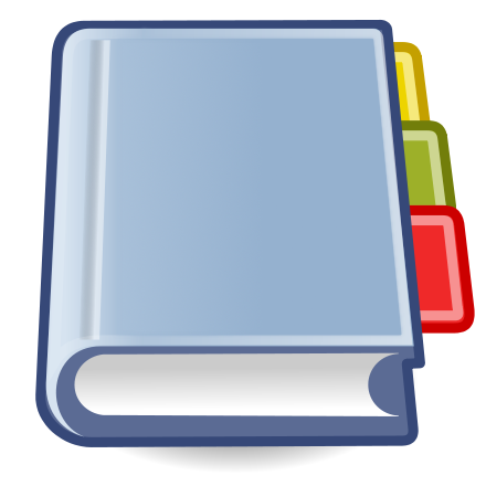 notebook clipart tab
