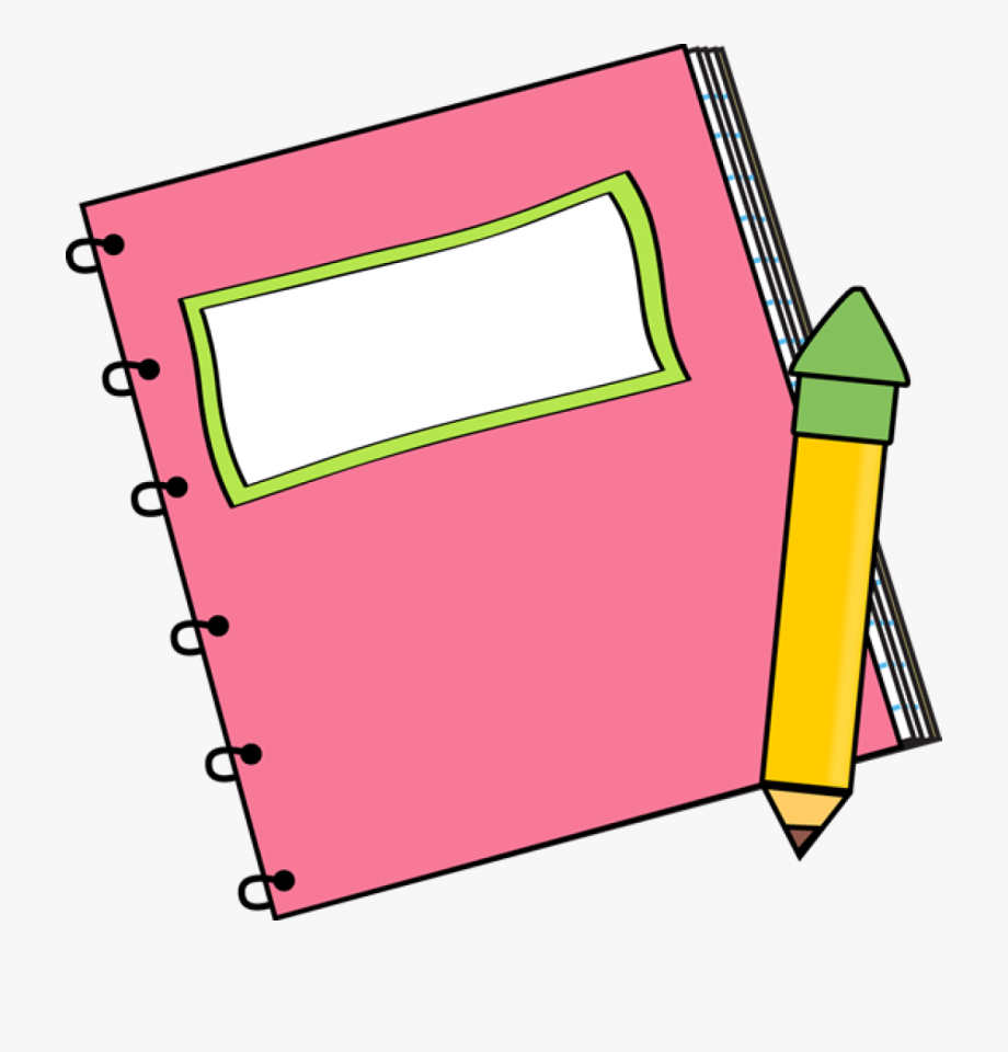 Pencil And Notepad Clipart Clip Art Library