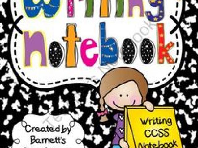 Writer s x free. Notebook clipart writer's notebook