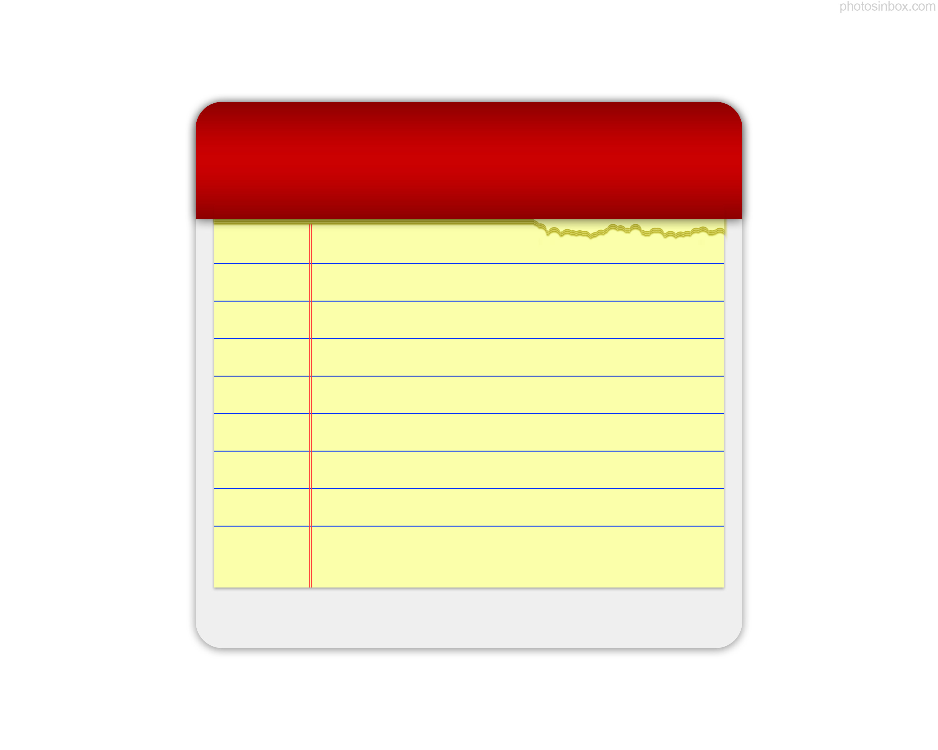 notepad clipart blank notepad