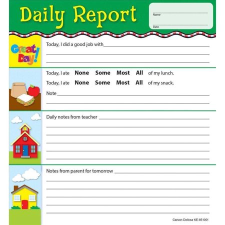 notepad clipart daily report