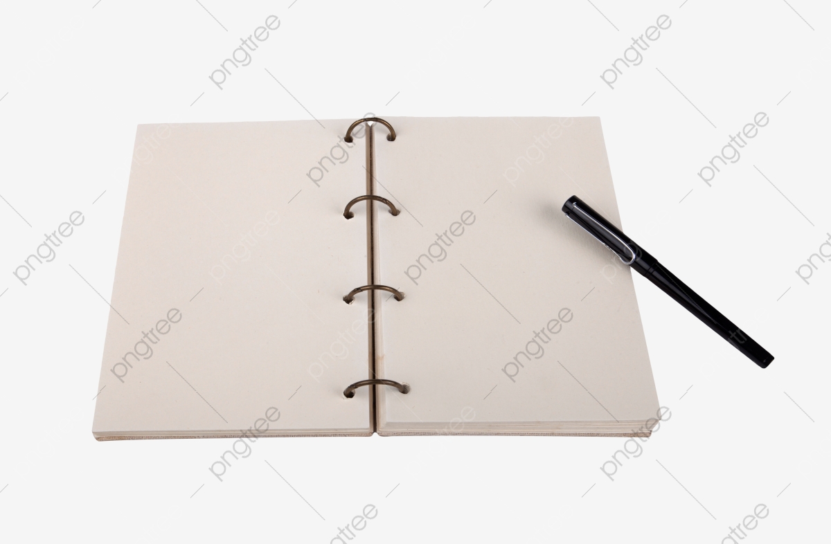 notepad clipart diary pen