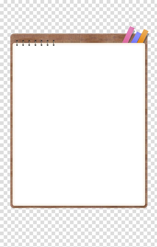 notepad clipart notebook border design