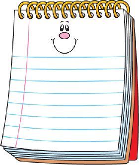 notepad clipart poster