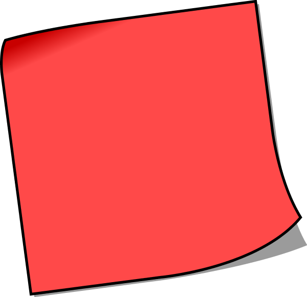 Notepad red