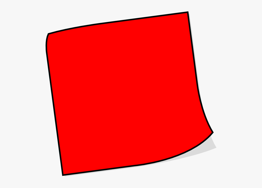 notepad clipart red