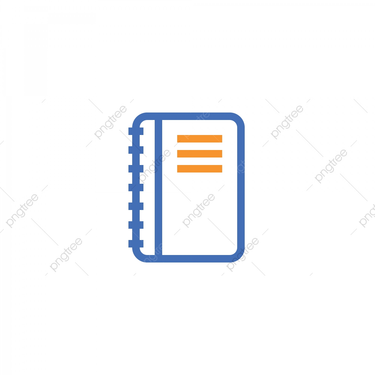 notepad clipart thin book