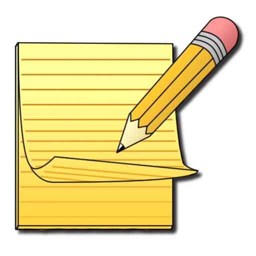 notes clipart written note