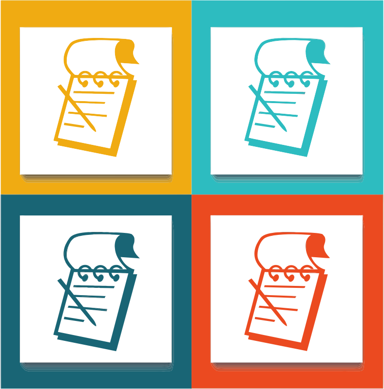 Icons medium image png. Notepad clipart writer notebook