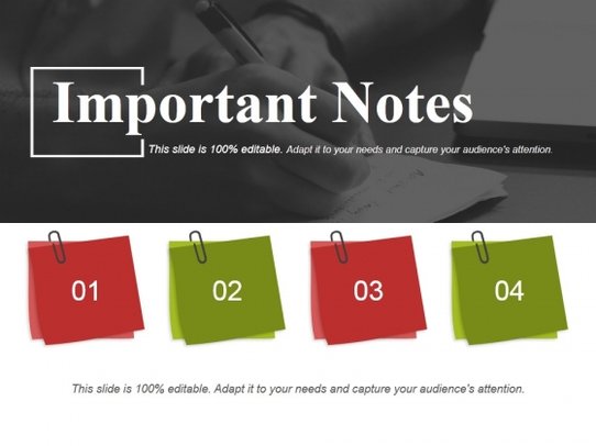 notes clipart important info