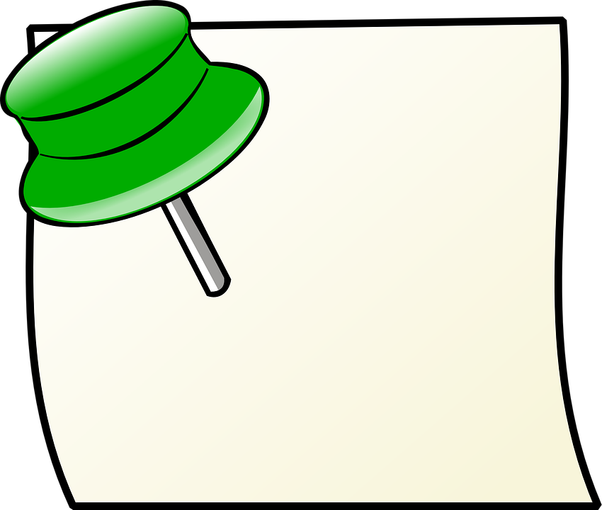 notes clipart important information