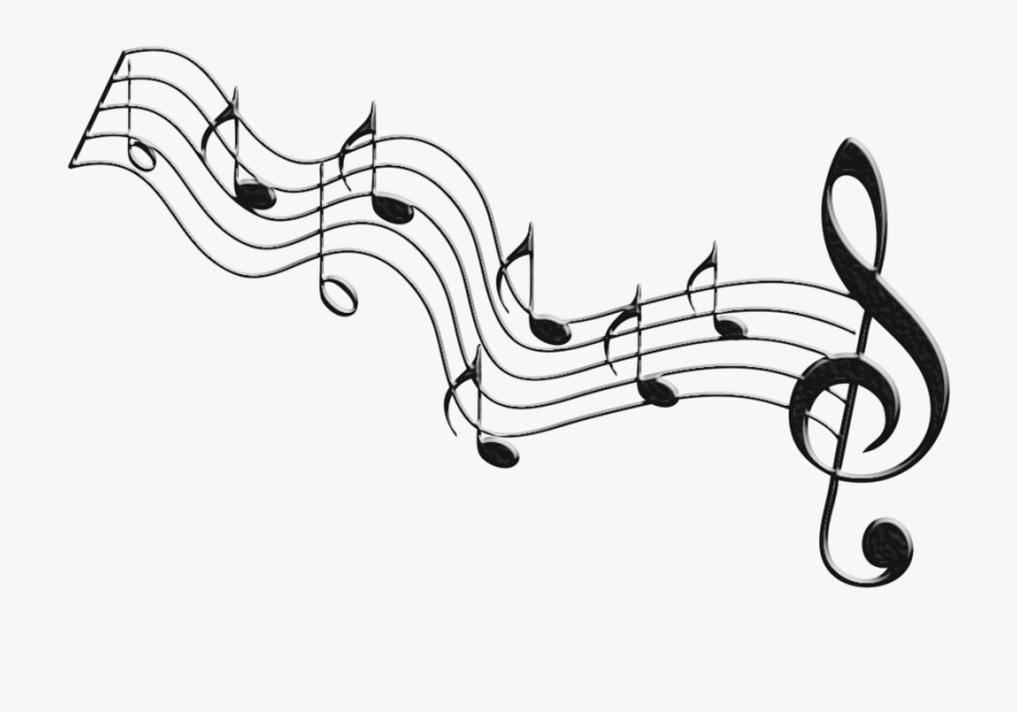 Of tones music and. Notes clipart line