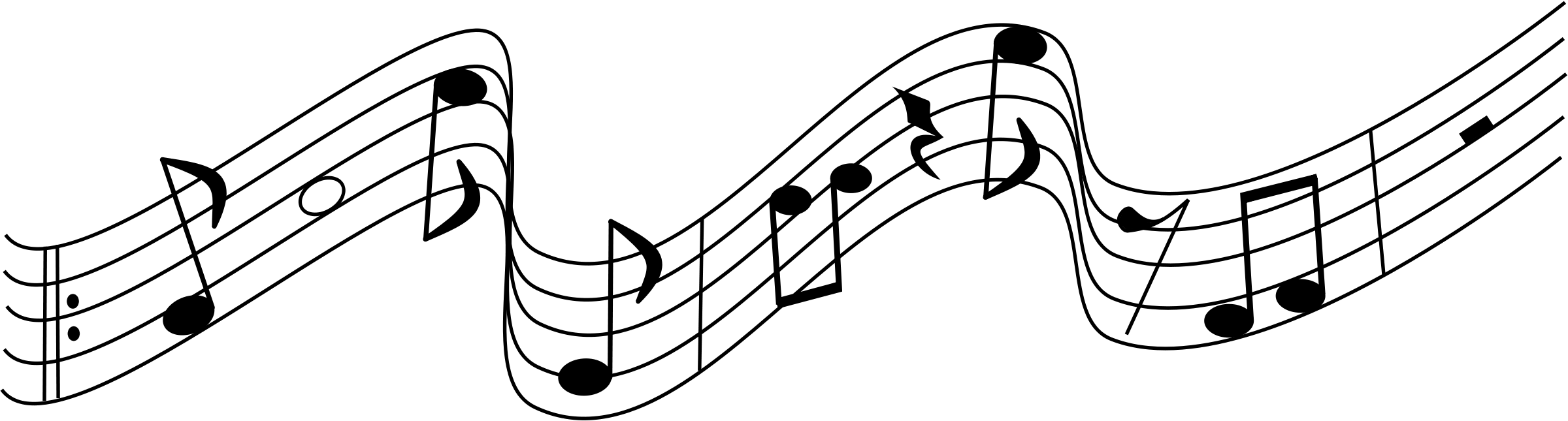 Notes clipart line. Note music musical clip