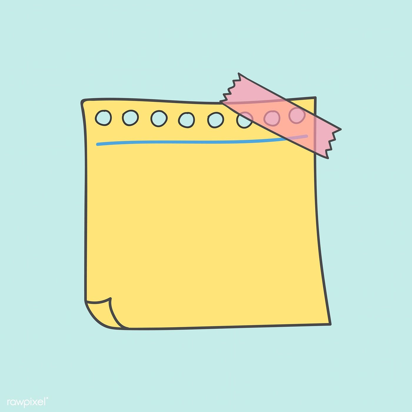 notes clipart notepaper