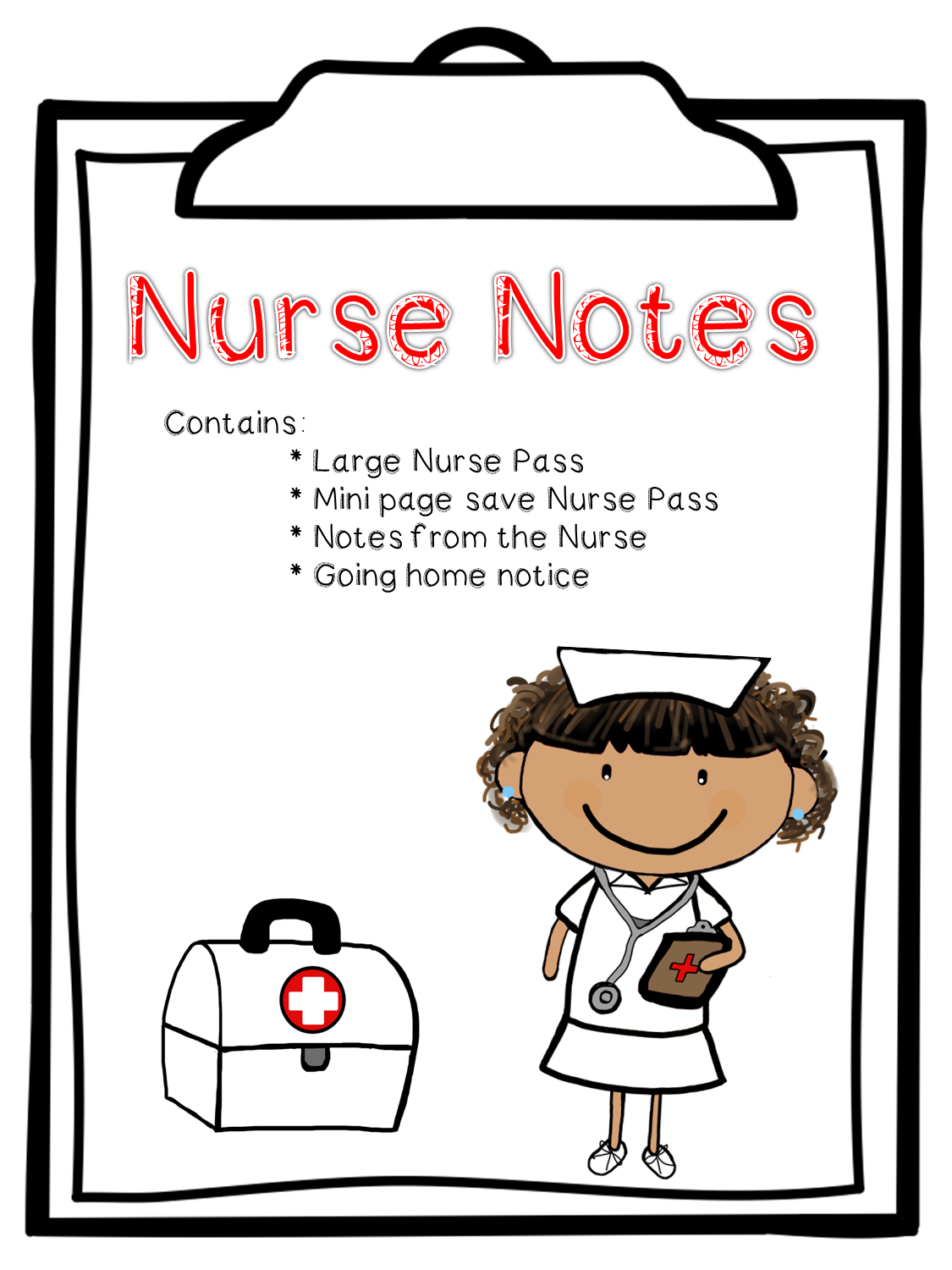 notes clipart nurse notes