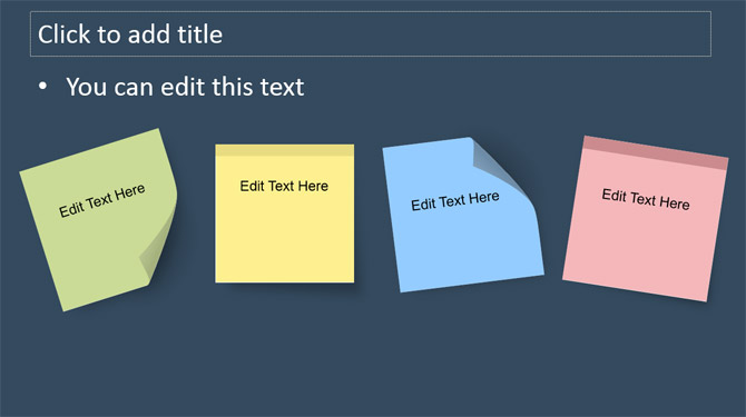 How to add custom. Notes clipart powerpoint