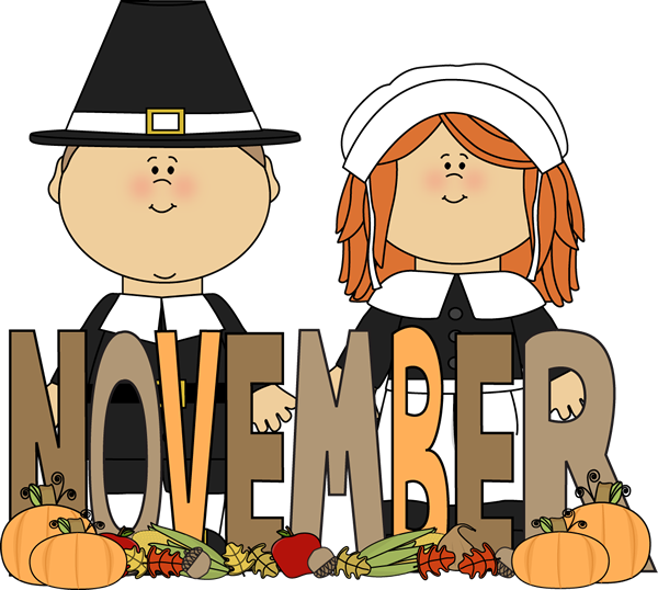 Free month clip art. Clipart kids thanksgiving