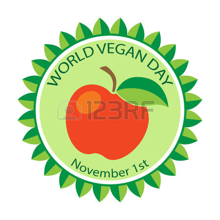 November clipart 1st. World vegan day st