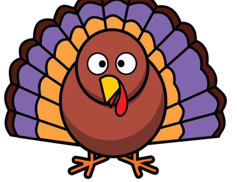 november clipart bird turkey