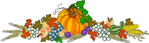 november clipart harvest time