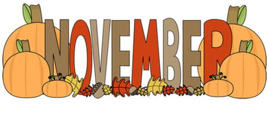 November clipart november news. Carolina springs elementary school
