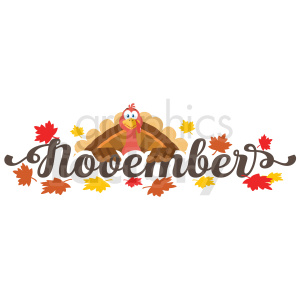 november clipart thanksgiving