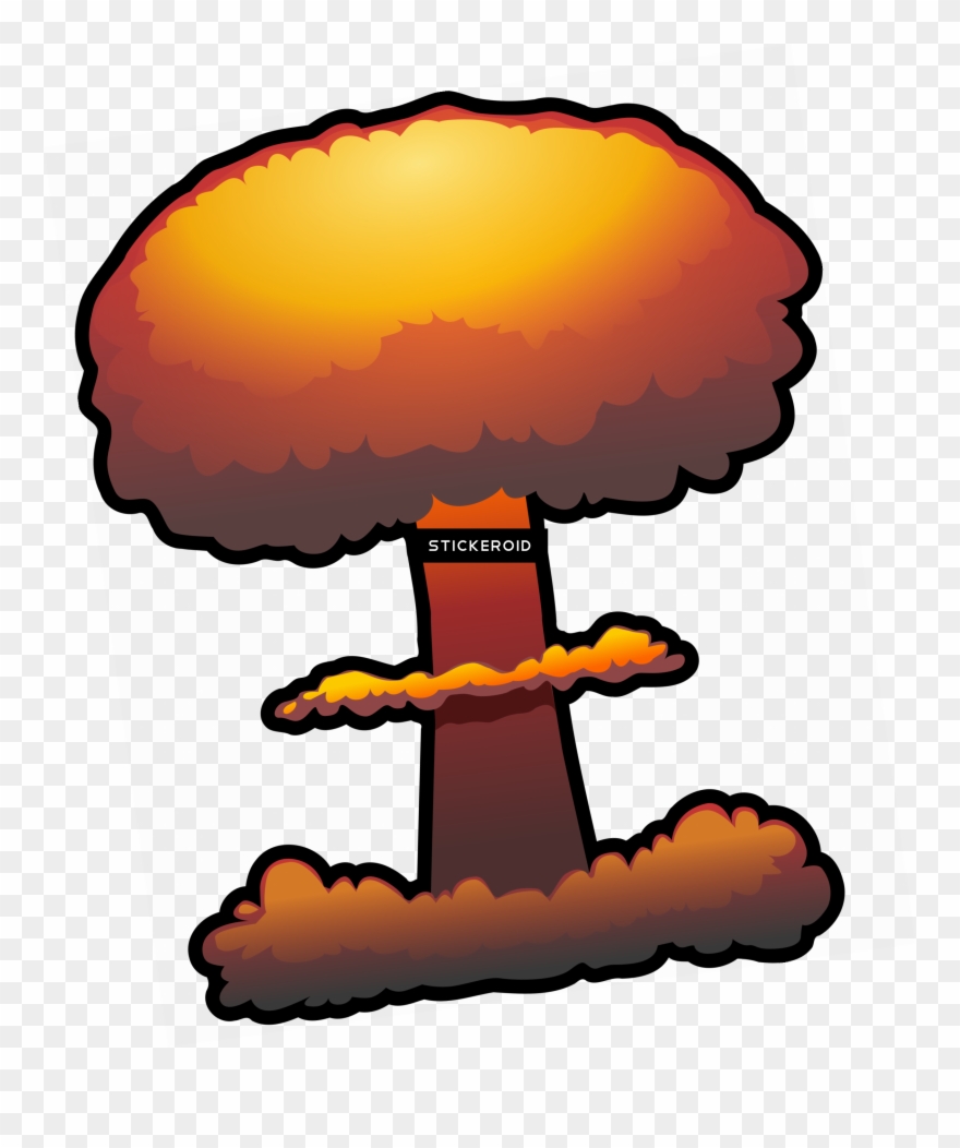 Bomb clipart nuke. Atomic explosion art no